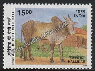 2000 Indigenous Breeds of Cattle-Hallikar MNH