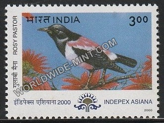2000 Migratory Birds Indepex Asiana -Rosy Pastor MNH