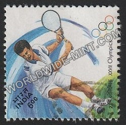 2000 XXVII Olympics-Tennis Used Stamp