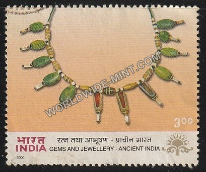 2000 Gems And Jewellery Indepex Asiana-Ancient India Used Stamp