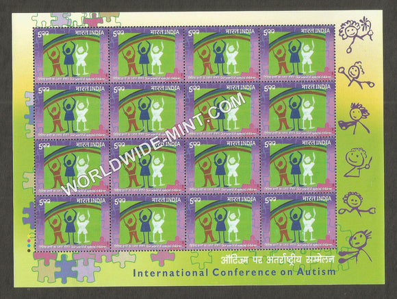 2003 INDIA International Conference on Autism Sheetlet