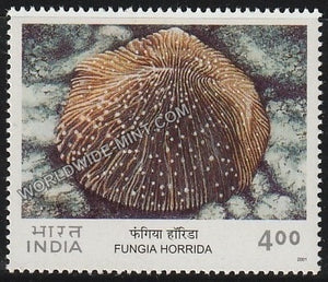 2001 Corals of India-Fungia Horrida MNH