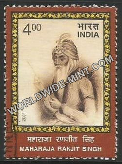 2001 Maharaja Ranjit Singh Used Stamp