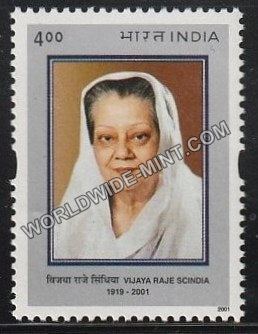 2001 Vijaya Raje Scindia MNH