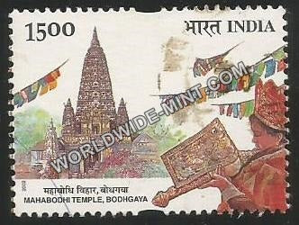 2002 Bauddha Mahotsava-Mahaparinirvana Temple Used Stamp
