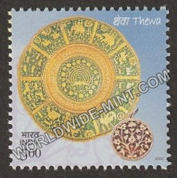 2002 Handicrafts of India-Thewa MNH