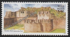 2002 Forts of Andhra Pradesh-Golconda Fort MNH