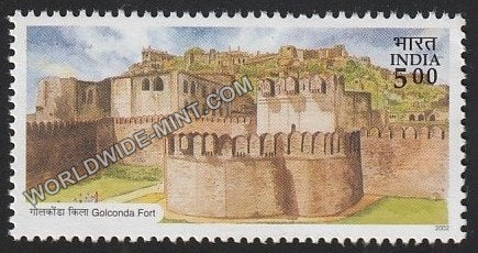 2002 Forts of Andhra Pradesh-Golconda Fort MNH