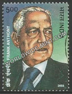 2003 Frank Anthony Used Stamp