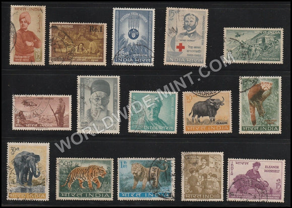 1963 INDIA Complete Year Pack Used