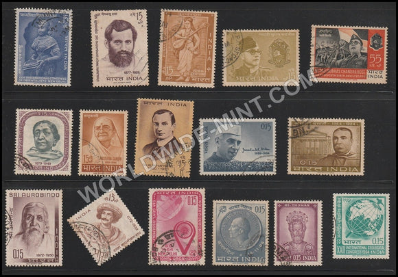 1964 INDIA Complete Year Pack Used