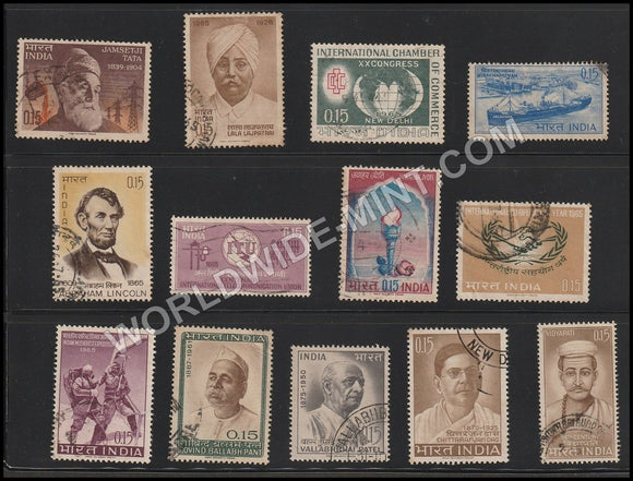 1965 INDIA Complete Year Pack Used