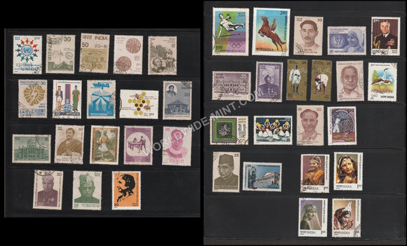 1980 INDIA Complete Year Pack Used