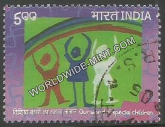 2003 International Conference on Autism Used Stamp