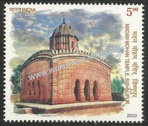 2020 India Terracotta Temples - Madan Mohan Temple, Bishnupur MNH