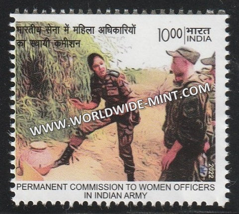 2022 India Permanent Commission To Women Officers In Indian Army - Officer Teaching MNH