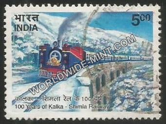 2003 100 Years of Kalka-Shimla Railway Used Stamp