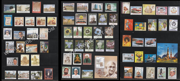 2013 INDIA Complete Year Pack MNH With 100 years of cinema sheetlet