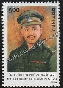 2003 Major Somath Sharma, PVC MNH