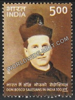 2006 Don Bosco Salesians in India 100 Years MNH