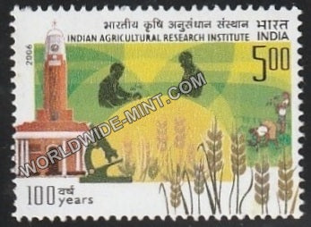 2006 Indian Agricultural Research Institute 100 Years MNH