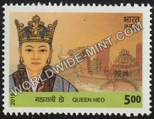2019 India-Korea Joint Issue-Queen Heo MNH