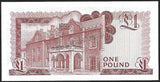 GIBRALTAR 1 POUND 1988 Queen Elizabeth II UNC CURRENCY NOTE N# 202086