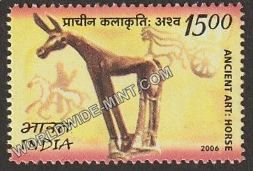 2006 India Mongolia Joint Issue-Bronze Statue of Rao Dev (Bastar) MNH