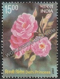 2007 Fragrance of Roses - Delhi Princess MNH