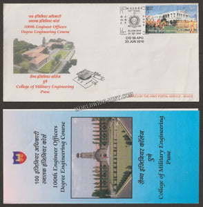 2010 INDIA COLLEGE OF MILITARY ENGINEERING - PUNE 100TH COURSE APS COVER (23.06.2010)