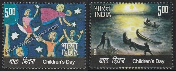 2007 Children's Day-Set of 2 MNH