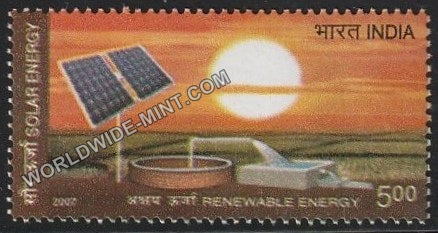 2007 Renewable Energy-Solar Energy MNH