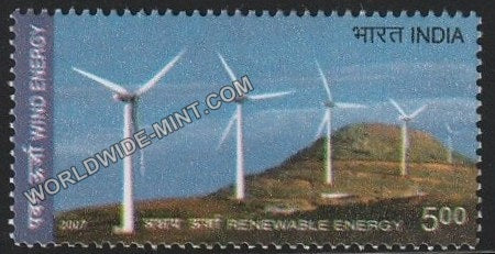 2007 Renewable Energy-Wind Energy MNH