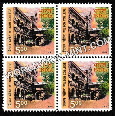 2007 Wilson College Block of 4 MNH