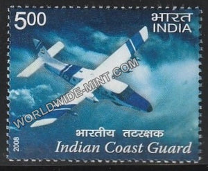 2008 Indian Coast Guard-Dornier Fixed Wing Aircraft MNH