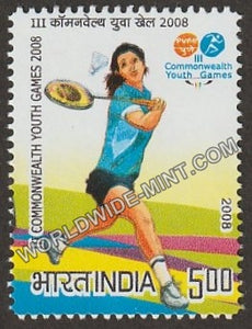 2008 3rd Commonwealth Youth Games-Badminton MNH