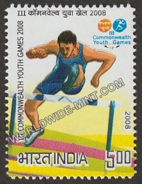 2008 3rd Commonwealth Youth Games-Hurdles MNH
