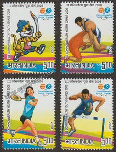 2008 3rd Commonwealth Youth Games-Set of 4 MNH