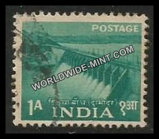 INDIA Tilaiya Dam (D.V.C.)  2nd Series(1a) Definitive Used Stamp