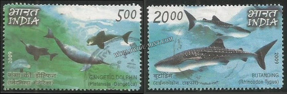 2009 India Philipins Joint Issue - Set of 2 Used Stamp
