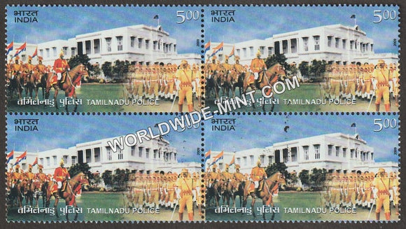 2009 Tamil Nadu Police Block of 4 MNH