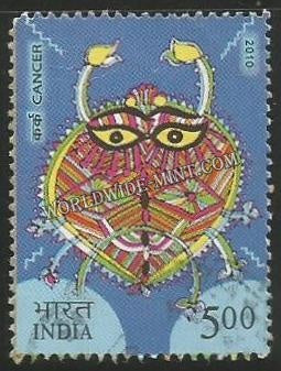 2010 Astrological Signs - Cancer Used Stamp
