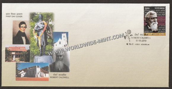 2010 INDIA Robert Caldwell FDC