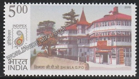 2010 Postal Heritage Buildings-Shimla GPO MNH