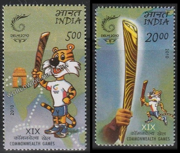 2010 Delhi 2010 Commonwealth Games-Set of 2 MNH
