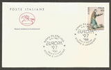 1997 Italy Europa Set of 2 FDC #FB260