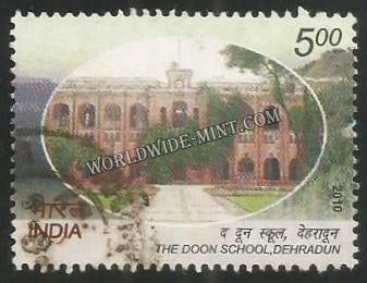 2010 The Doon School, Dehradun Used Stamp