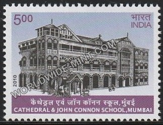 2010 Cathedral & John Connon School, Mumbai MNH