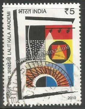 2010 Lalit Kala Akademi Used Stamp