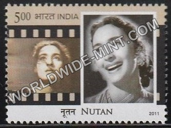 2011 Legendary Heroines of Indian Cinema-Nutan MNH